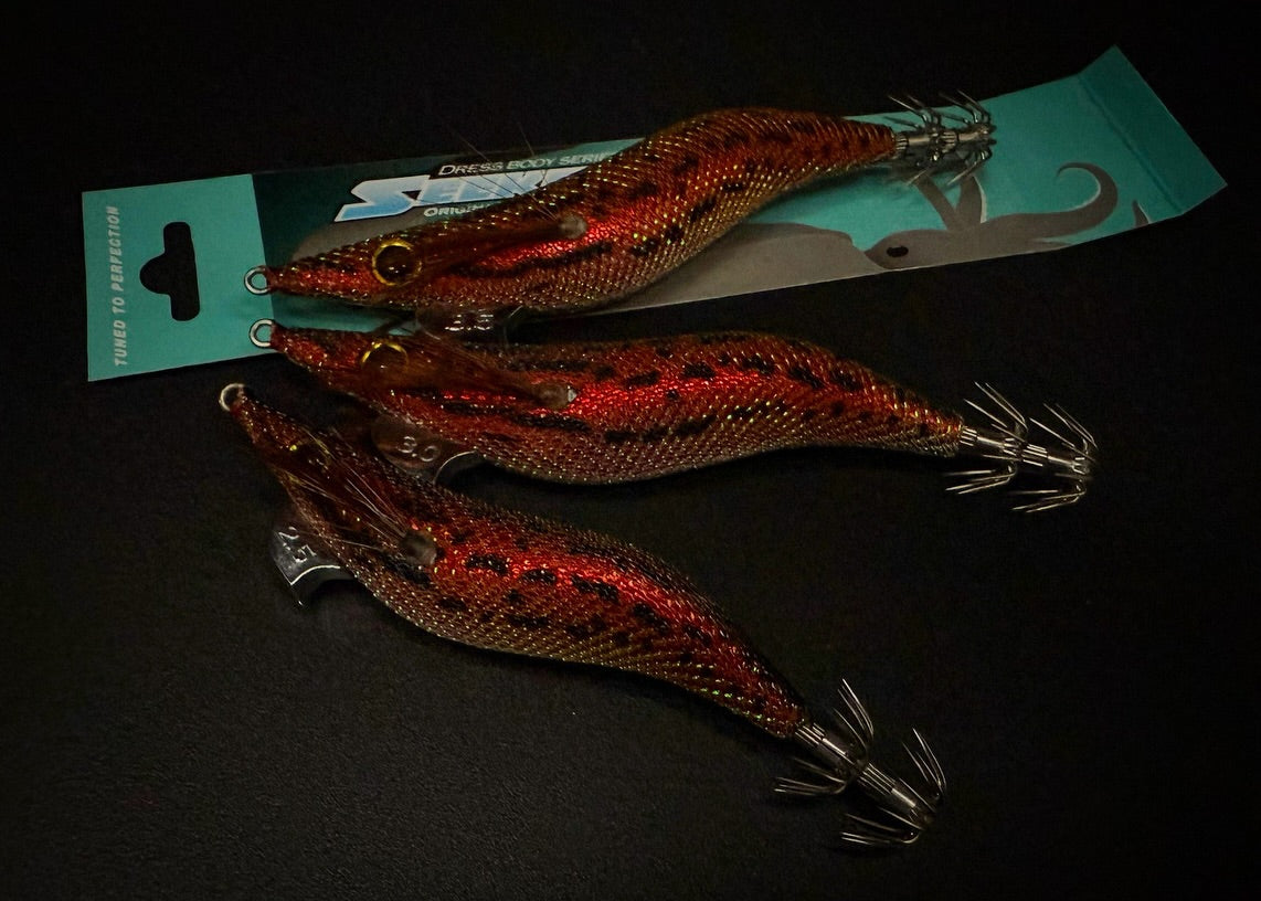 Ocean's Legacy EGI Seeker Dressed Squid Jig 3.0