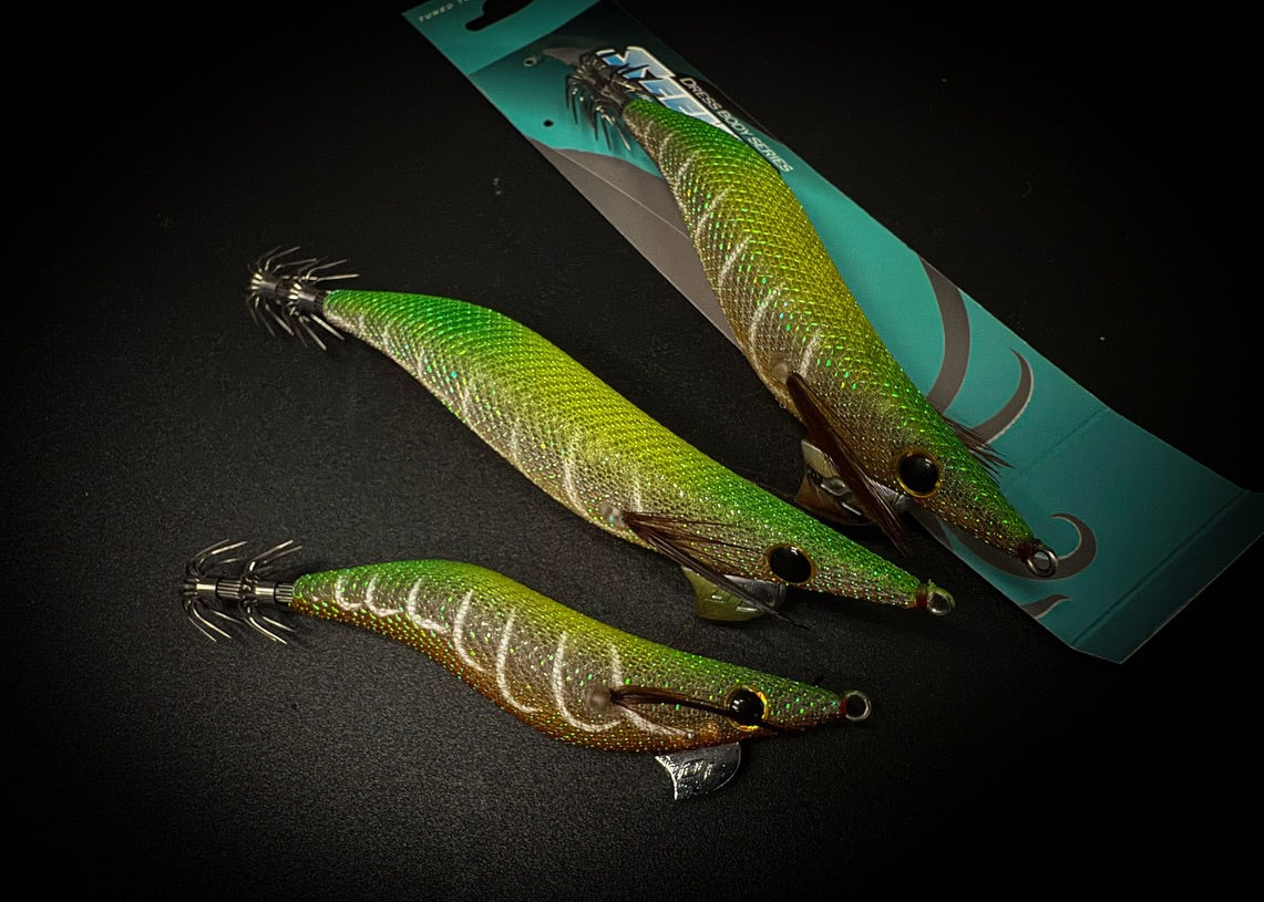 Ocean's Legacy EGI Seeker Dressed Squid Jig 3.0