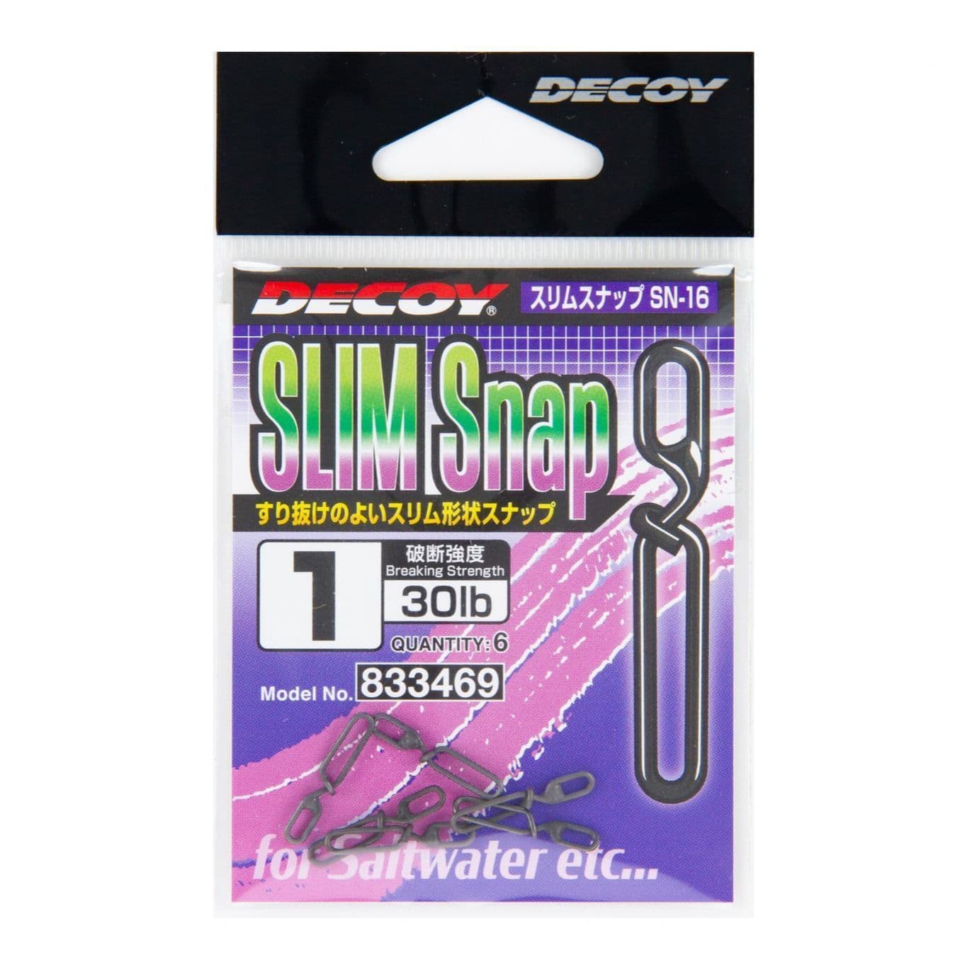Decoy Slim Snap SN-16 - Pack of 6