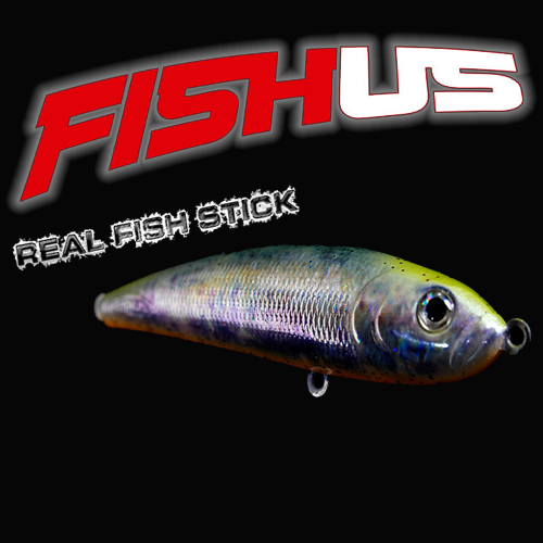 Fishus Real Fish Stick 11cm 22gr Floating Bass Fishing Lure
