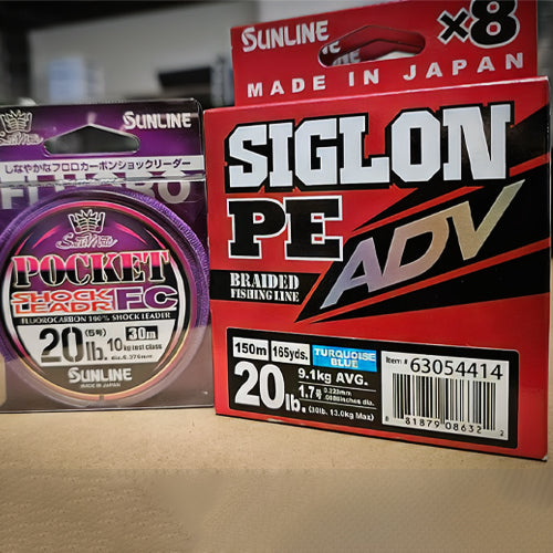 braid and fluorocarbon collection