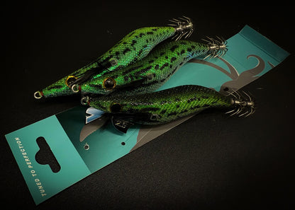 Ocean's Legacy EGI Seeker Cloth Squid Jig 2.5