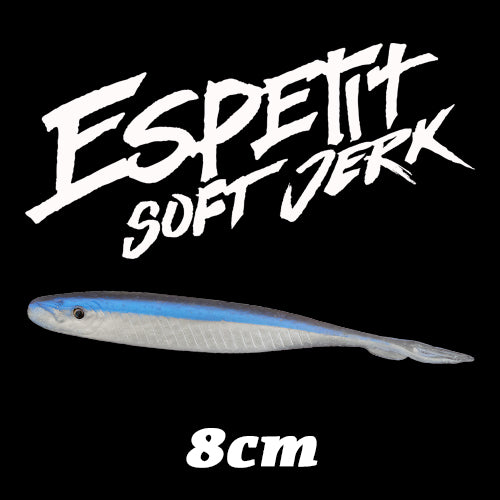 Fishus Espetit Soft Jerk - 80mm / 2.1g Pack of 10