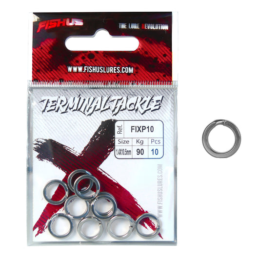 Fishus X-Split Ring (Pack of 10)