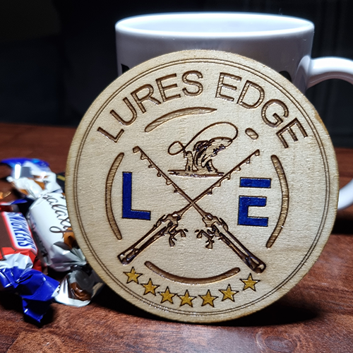 Lures Edge Drinks Coaster