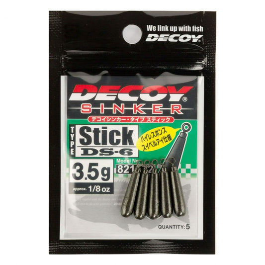 Decoy DS-6 Stick Sinkers 5g - Pack of 4