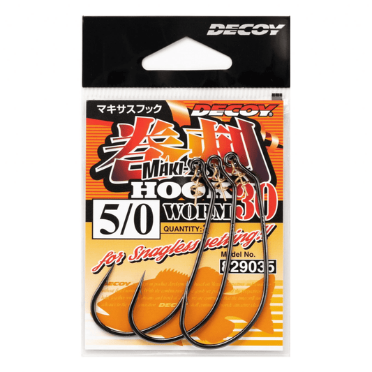 Decoy Worm 30 Makisasu Swimbait Hooks