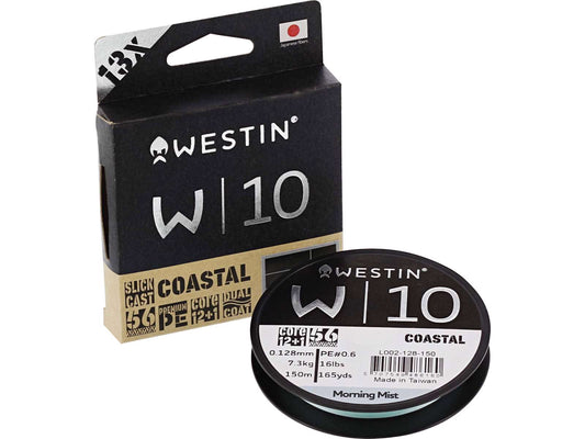 Westin W10 13X Braid Coastal Morning Mist - 150m 0.148mm PE0.8