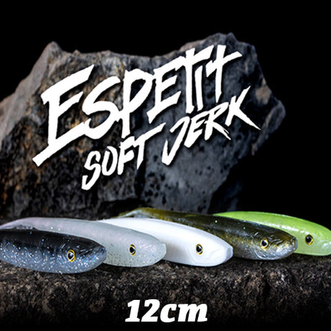 Fishus Espetit Soft Jerk - 120mm / 9g Pack of 8