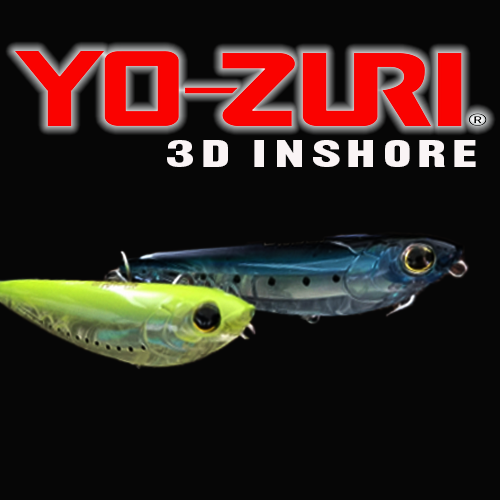 Yo-Zuri® R1411-HGM - 3D Inshore™ Popper 3.5 Green Mackeral Hard Baits 
